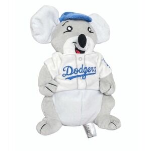 Vintage Los Angeles Dodgers Plush Mouse Mascot Forever Collectibles MLB 8in Toy